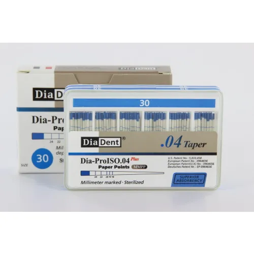 DIADENT PAPERPOINTS .04 NR.30 BLAUW (100st)