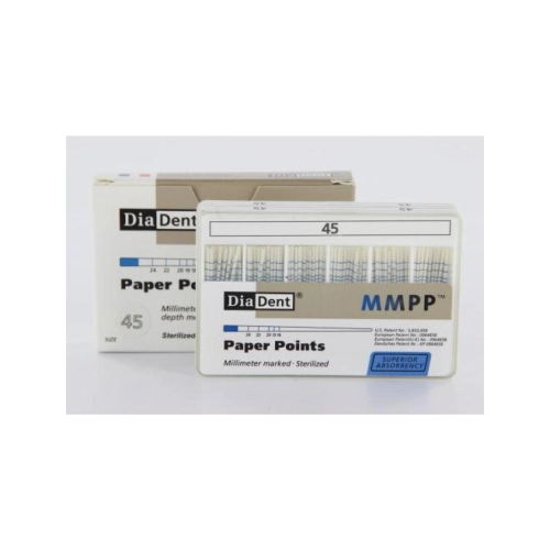 DIADENT PAPERPOINTS COLOR-CODED NR.45 WIT (200st)