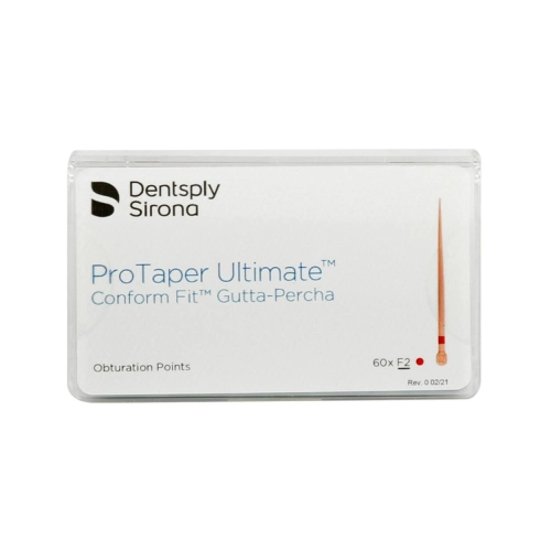 DENTSPLY GP POINTS VOOR PROTAPER ULTIMATE CONFORM FIT F2 ROOD (60st)