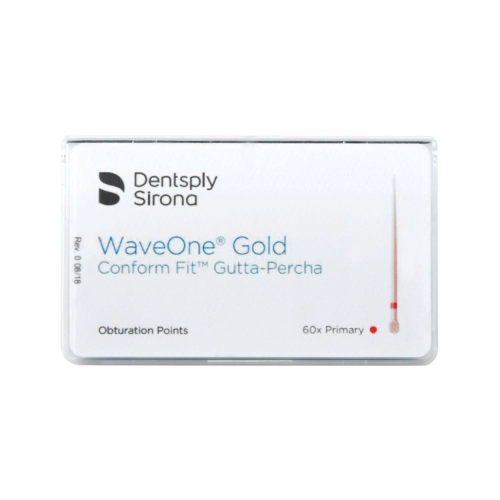 DENTSPLY SIRONA GUTTA PERCHA POINTS WAVEONE GOLD CONFORM FIT PRIMARY (60st)