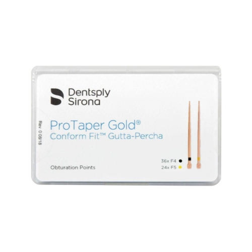 DENTSPLY GUTTA PERCHA POINTS VOOR PROTAPER GOLD CONFORM FIT F4-F5 ASSORTED (60st)