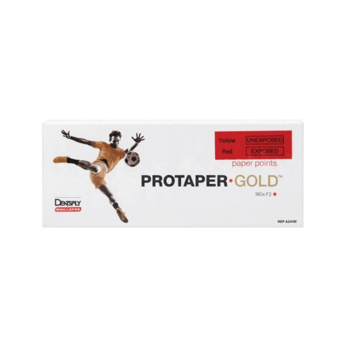 DENTSPLY PAPERPOINTS VOOR PROTAPER GOLD F2 ROOD (180st)