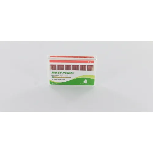 SUREDENT BIOCERAMIC IMPREGNATED GUTTA PERCHA POINTS VOOR PROTAPER F2 (Slide box, 60st)