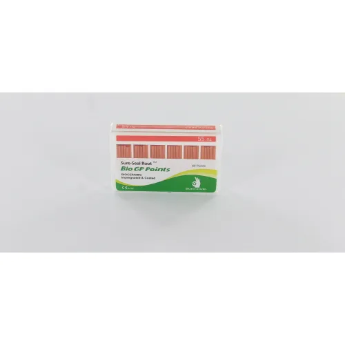 SUREDENT BIOCERAMIC IMPREGNATED & COATED GUTTA PERCHA POINTS 55.04 (Slide box, 60st)