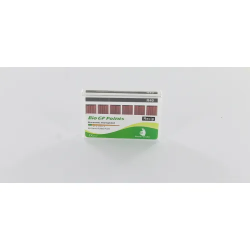SUREDENT BIOCERAMIC IMPREGNATED GUTTA PERCHA POINTS VOOR RECIPROC R40 (60st)