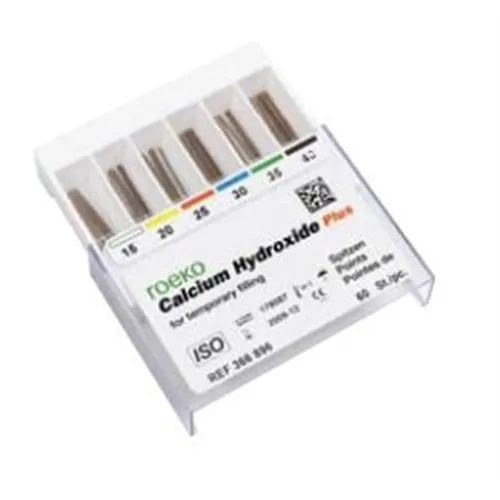 ROEKO CALCIUMHYDROXIDE POINTS NR.20 GEEL (60st)