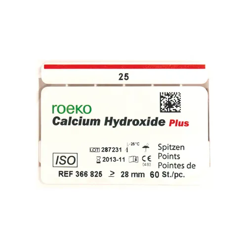 ROEKO CALCIUMHYDROXIDE POINTS NR.25 ROOD (60st)