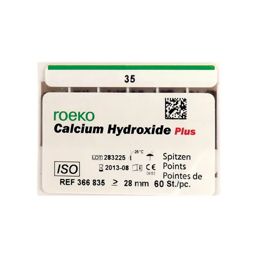 ROEKO CALCIUMHYDROXIDE POINTS NR.35 GROEN (60st)