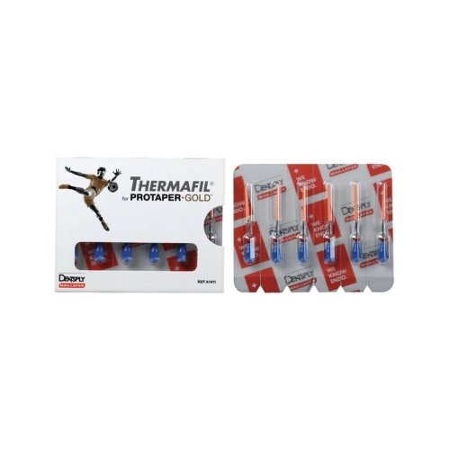 MAILLEFER THERMAFIL VOOR PROTAPER GOLD OBTURATORS F-3 BLAUW (6st)