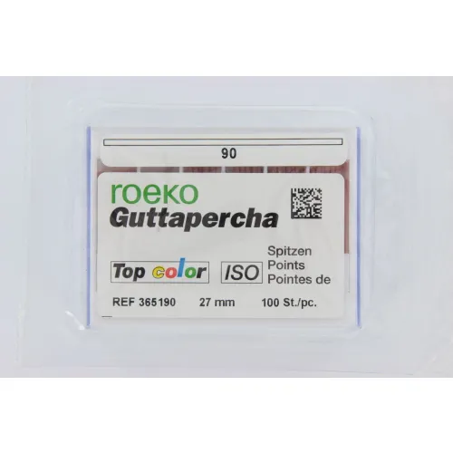 ROEKO GUTTA PERCHA POINTS TOP-COLOR NR.90 WIT (100st)