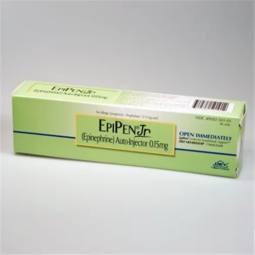 EPIPEN JUNIOR 0,15mg SPUIT (1mg) (MAX 1jr HOUDBAAR | RECEPT VEREIST)