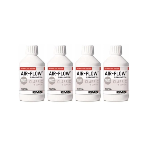 EMS AIRFLOW PROPHYLAXIS POEDER CLASSIC NEUTRAAL (4x300gr/40µm)
