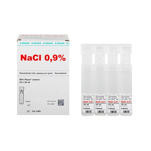 B. BRAUN NATRIUMCHLORIDE 0,9% IN AMPULLEN (20x20ml)