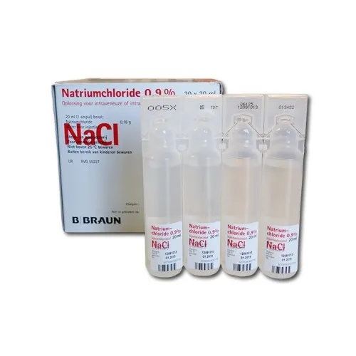 B. BRAUN NATRIUMCHLORIDE 0,9% IN AMPULLEN (20x20ml)
