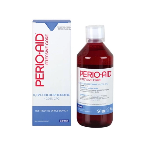 DENTAID PERIO AID INTENSIVE CARE MONDSPOELMIDDEL 0,12% CHLOORHEXIDINE (500ml)