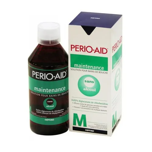 DENTAID PERIO AID MONDSPOELMIDDEL 0,05% CHLOORHEXIDINE (500ml)