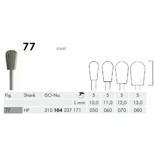 MEISINGER HP FRAIS 77/060 (5st)
