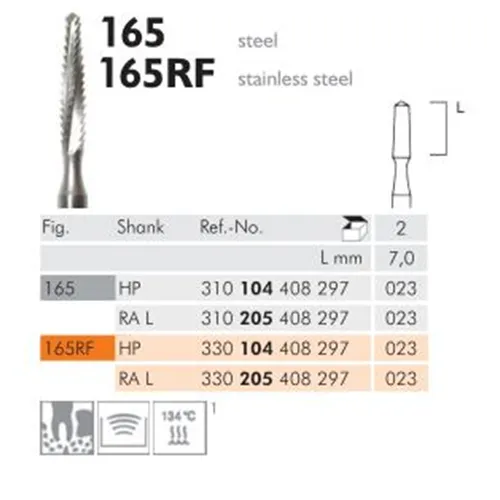 MEISINGER RA-L KNOCHEN FRAIS 165RF023 (2st)