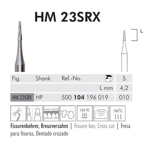 MEISINGER HP CARBIDE 23SRX010 (5st)