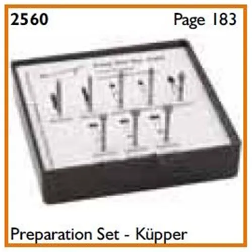 MEISINGER FG PREPARATIE-SET VOLGENS KUEPPER NR.2560