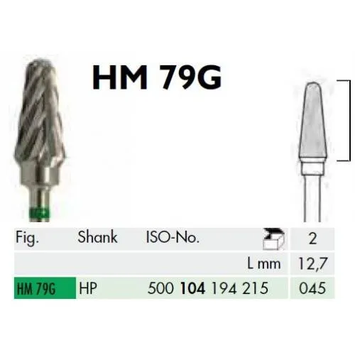 MEISINGER HP CARBIDE FRAIS 79G045 (2st)