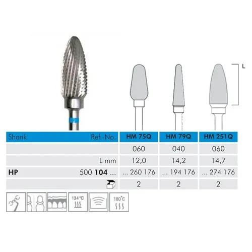 MEISINGER HP CARBIDE FRAIS 251Q060 (2st)