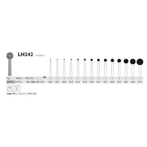 MEISINGER HP-XL DIAMANT FRAIS 242/035 (1st)