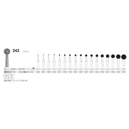 MEISINGER HP-XL DIAMANT FRAIS 242/045 (1st)