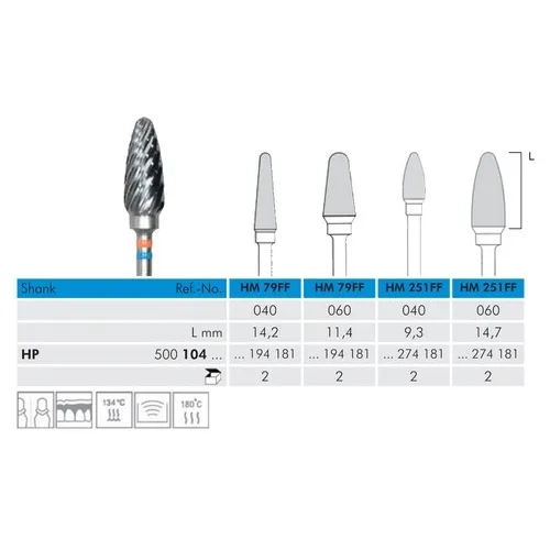 MEISINGER HP CARBIDE FRAIS 79FF060 (1st)