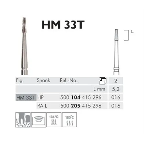 MEISINGER RA-L CARBIDE CHIRURGISCHE FRAIS 33T016 (2st)