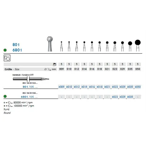 KOMET HP DIAMANT 801/016 (5st)