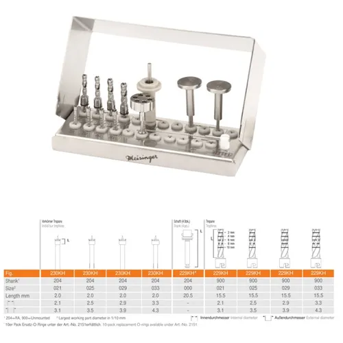 MEISINGER TREPHINE EJECTION KIT REF BTE00