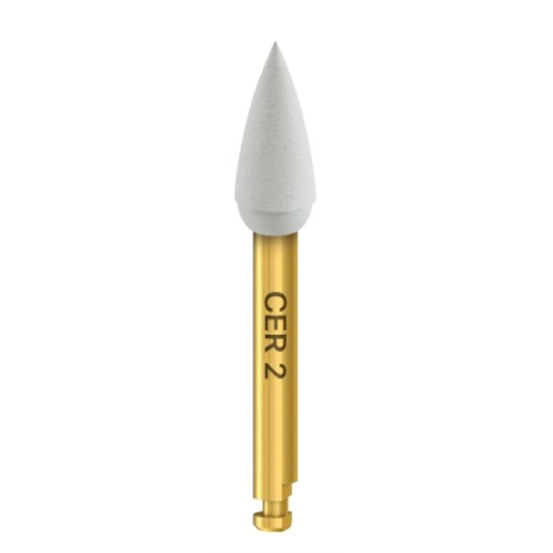 KOMET RA ZIRCONIUM HOOG GLANS POLIJSTPOINTS GRIJS 94020F/040 (10st)