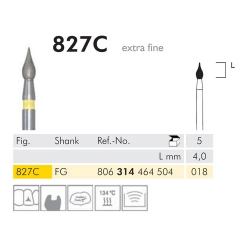 MEISINGER FG DIAMANT 827C018 (5st)