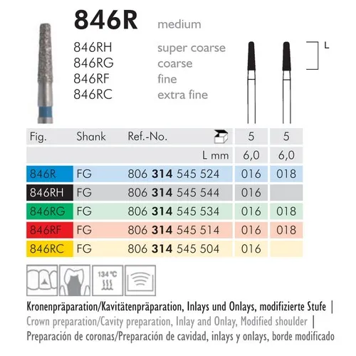 MEISINGER FG DIAMANT 846RF016 (5st)