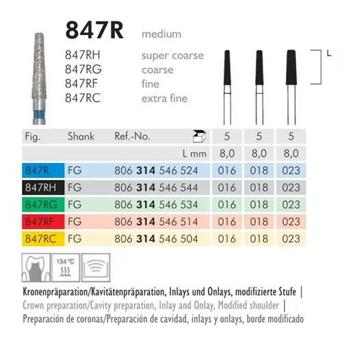 MEISINGER FG DIAMANT 847R/023 (5st)