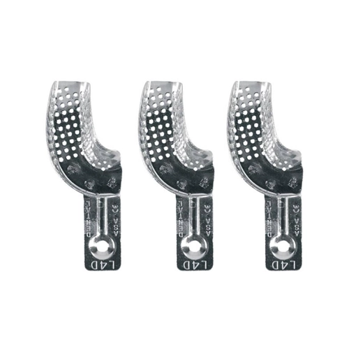 ASA IMPRESSION TRAY NR.L4D PARTIAL UPPER RIgrHT/ONDER LEFT MEDIUM 2800 (1st)