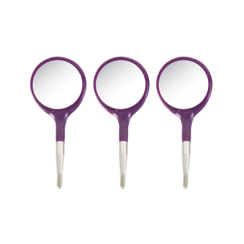 ZIRC MIRRORS PLASTIC NR.4 PLUM (12st)