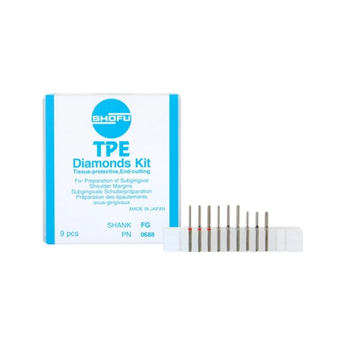 SHOFU TPE DIAMOND BUR KIT FG 0688 (9st)