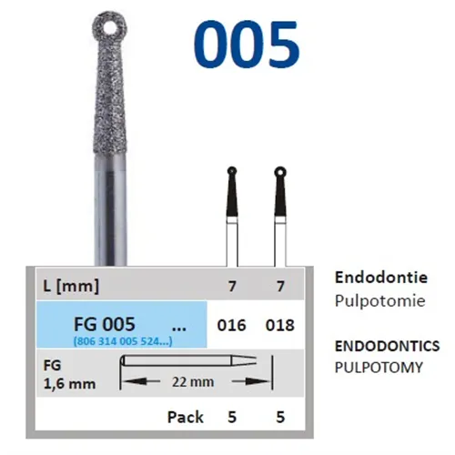 HORICO FG DIAMANT 005/016 (5st)