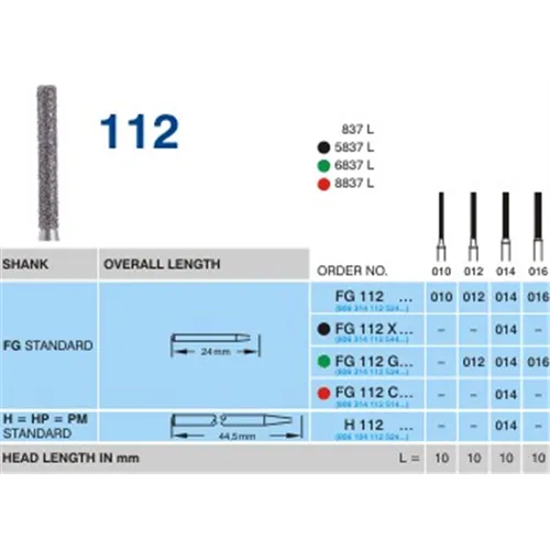 HORICO FG DIAMANT 112/016 (5st)