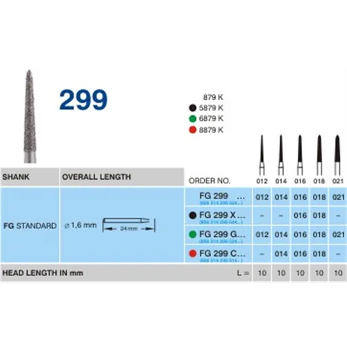HORICO FG DIAMANT 299X018 (5st)