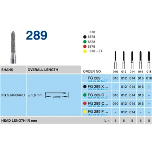 HORICO FG DIAMANT 289C014 (5st)