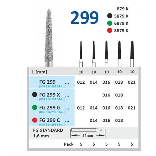 HORICO FG DIAMANT 299C014 (5st)