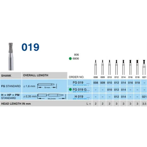 HORICO FG DIAMANT 019G014 (5st)