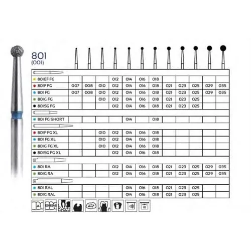 FHS FG DIAMANT 801EF016 (5st)