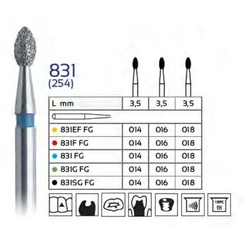 FHS FG DIAMANT 831F018 (5st)