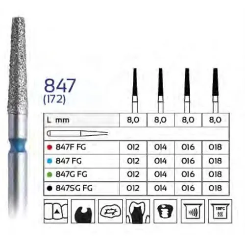 FHS FG DIAMANT 847G012 (5st)