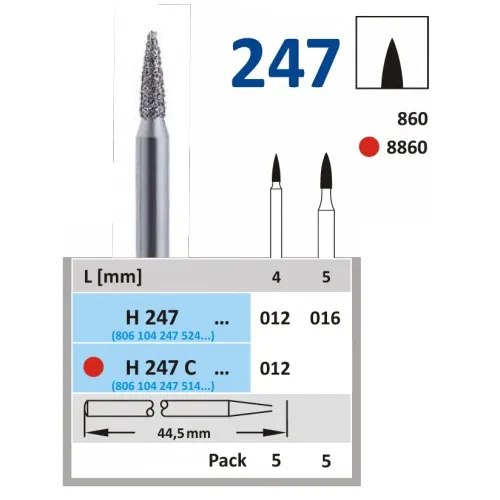 HORICO HP DIAMANT 247/012 (5st)