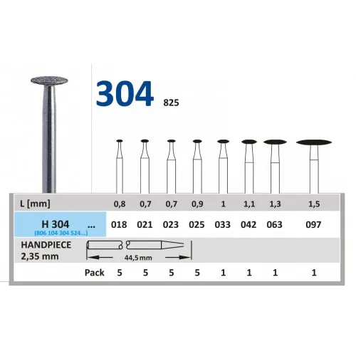 HORICO HP DIAMANT SCHIJF 304/033 (1st)